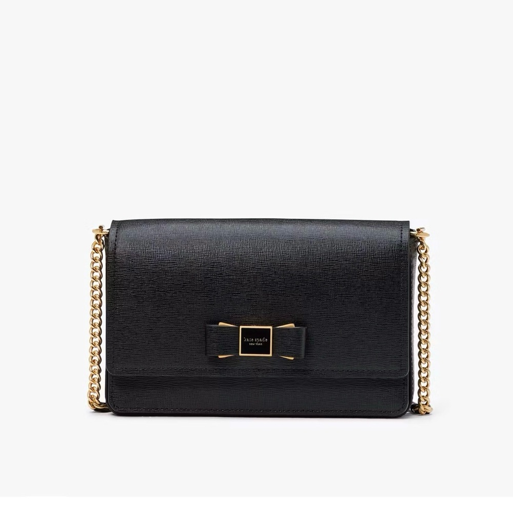 Kate Spade Bow Embellished Flap Chain Crossbody Wallet
Bag
